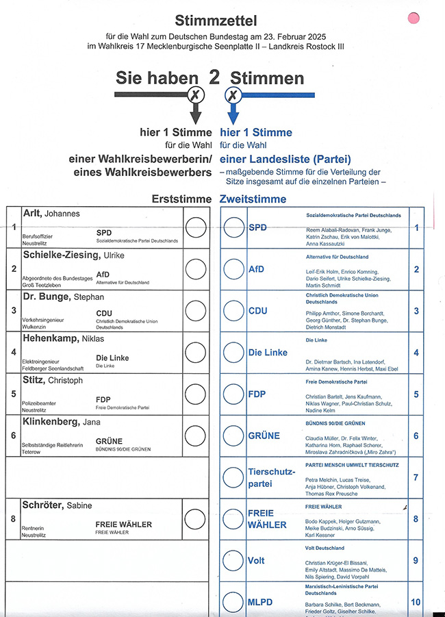 stimmzettel 2025